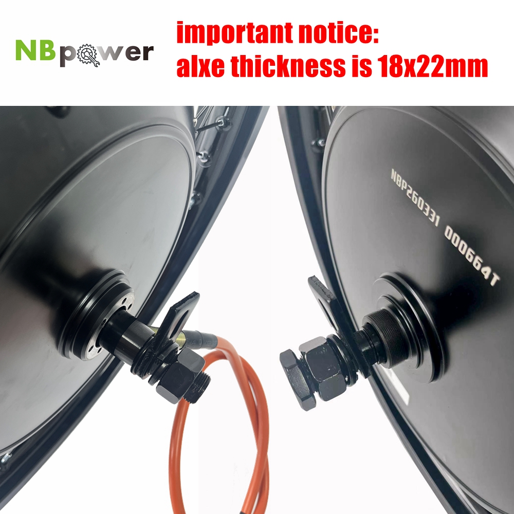 Мотор-колесо NBpower/170mm Dro – обзор и цена Qs Motor 273 8000W Hub Motor